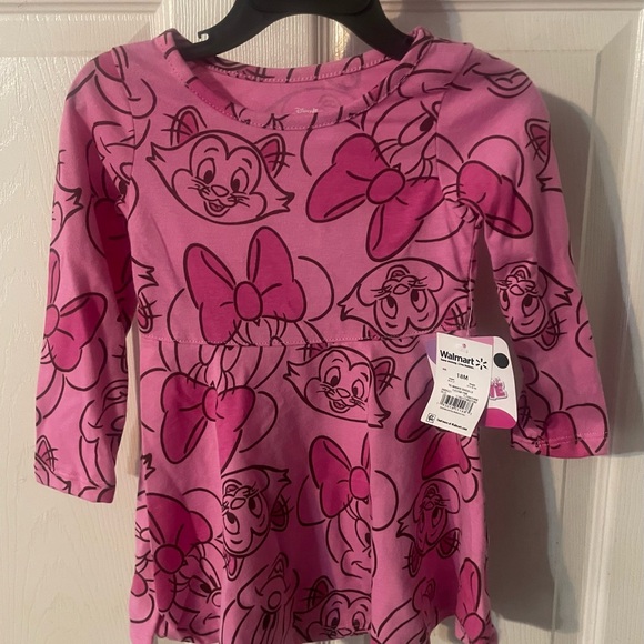 Disney’s Minnie Mouse Character Skater Dress! NWT! Size 18 months! - Picture 6 of 10